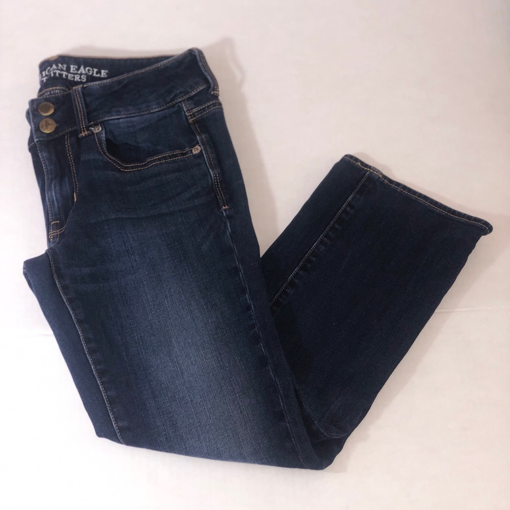 American Eagle Outfitters Girl Cropped Jeans